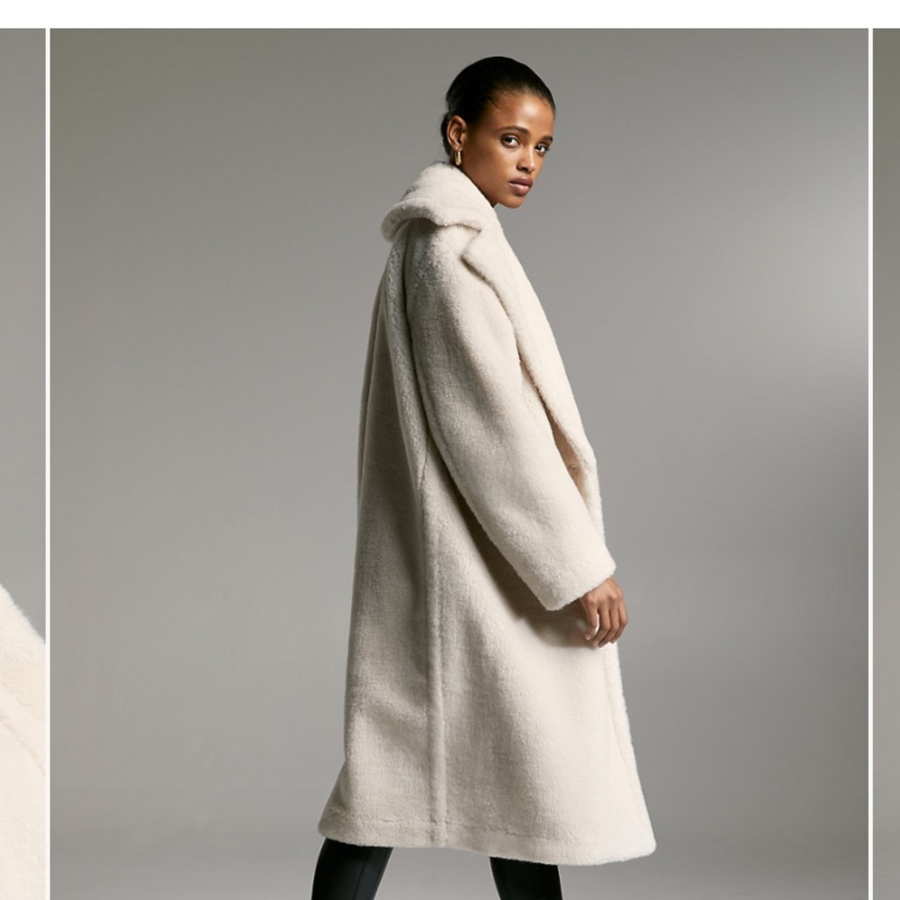 Babaton wool teddy coat - Picture 10 of 16